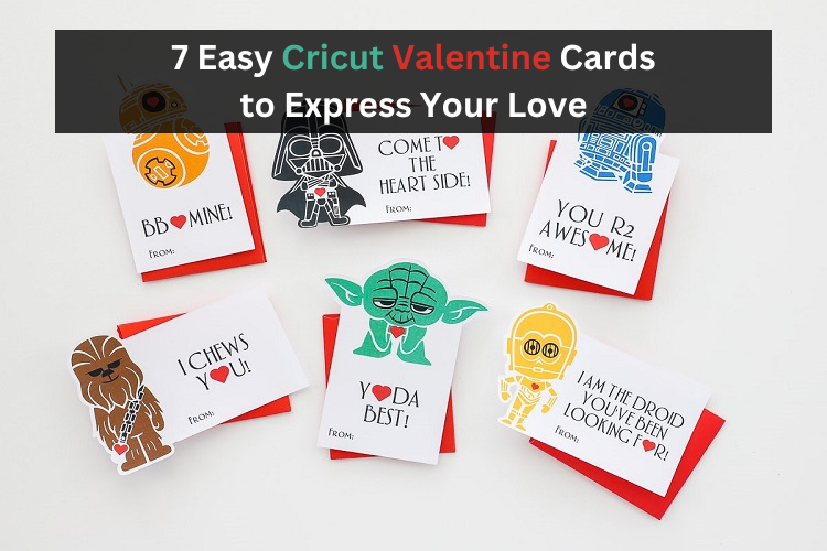 Easy Cricut Valentine cards