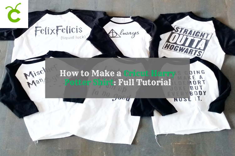 How to Make a Cricut Harry Potter Shirt: Full Tutorial